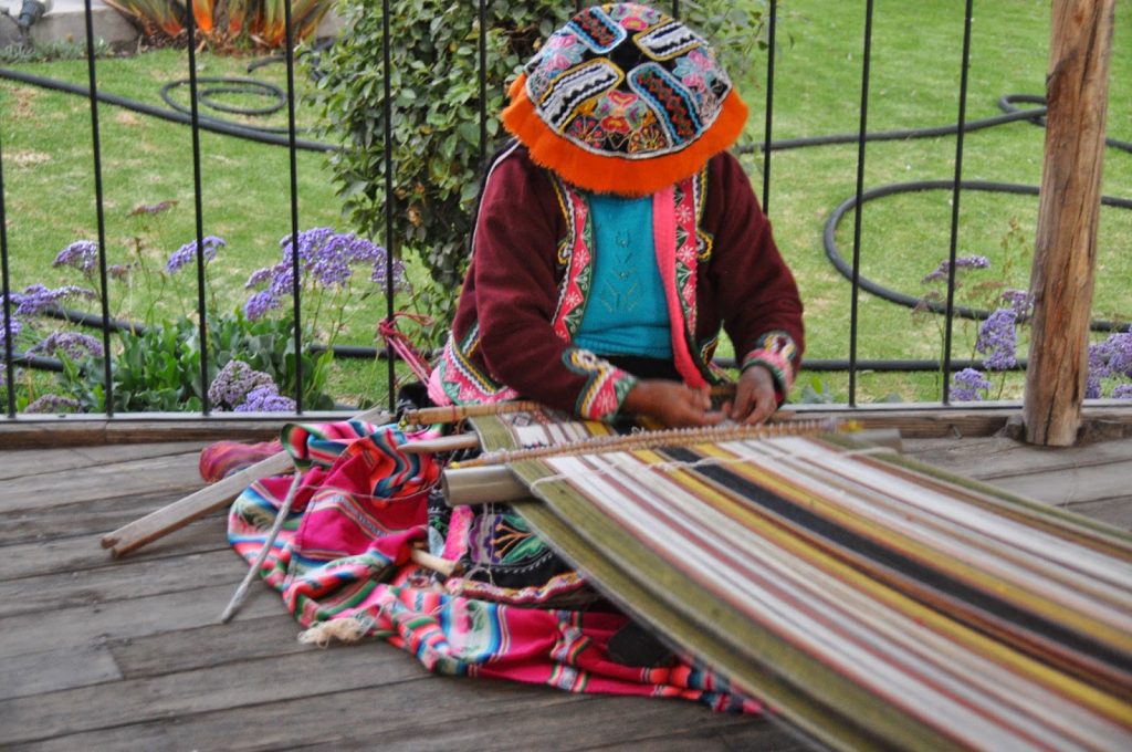 秘鲁阿雷基帕的梭织纺织品