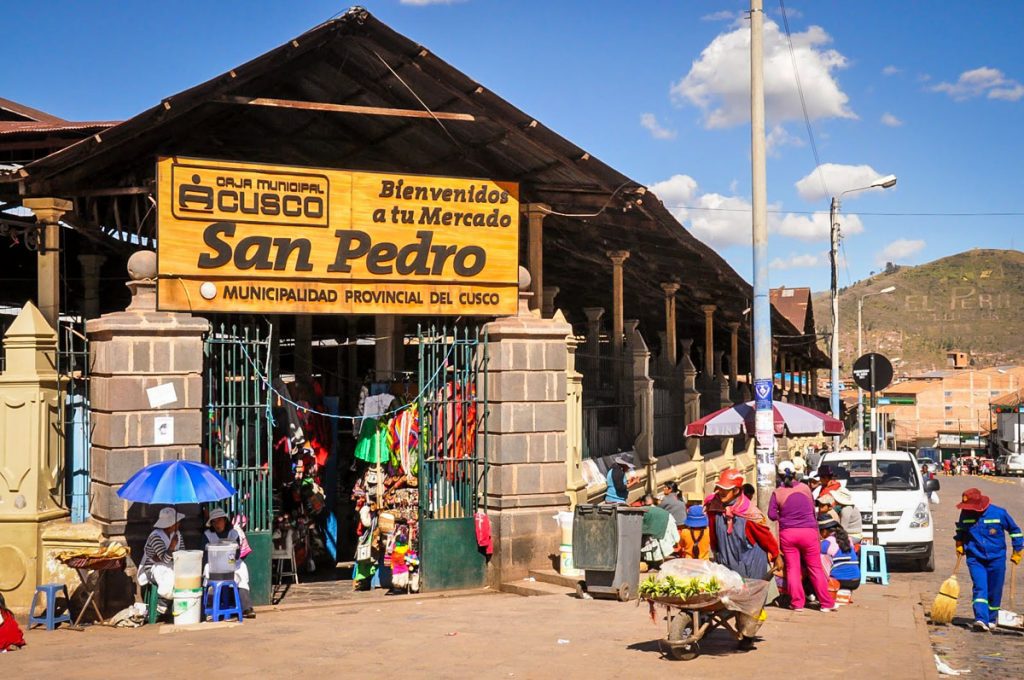 秘鲁库斯科圣佩德罗市场