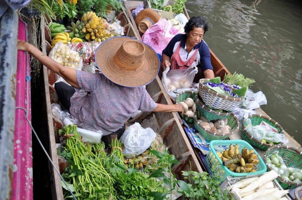 泰国曼谷水上市场
