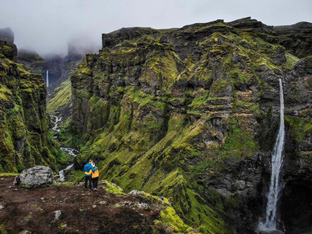 Múlagljúfur冰岛峡谷