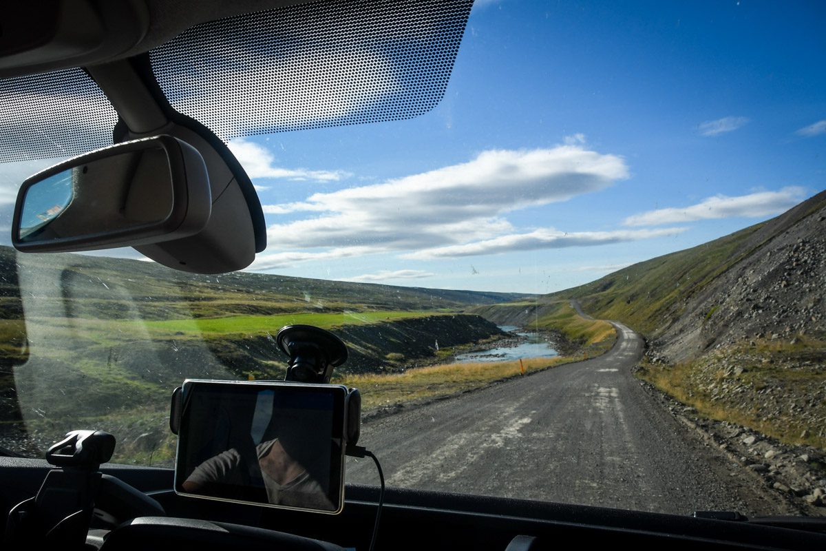 冰岛汽车租赁|土路