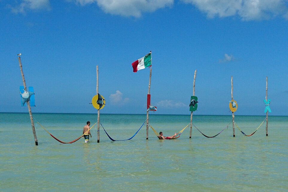 墨西哥的Isla Holbox