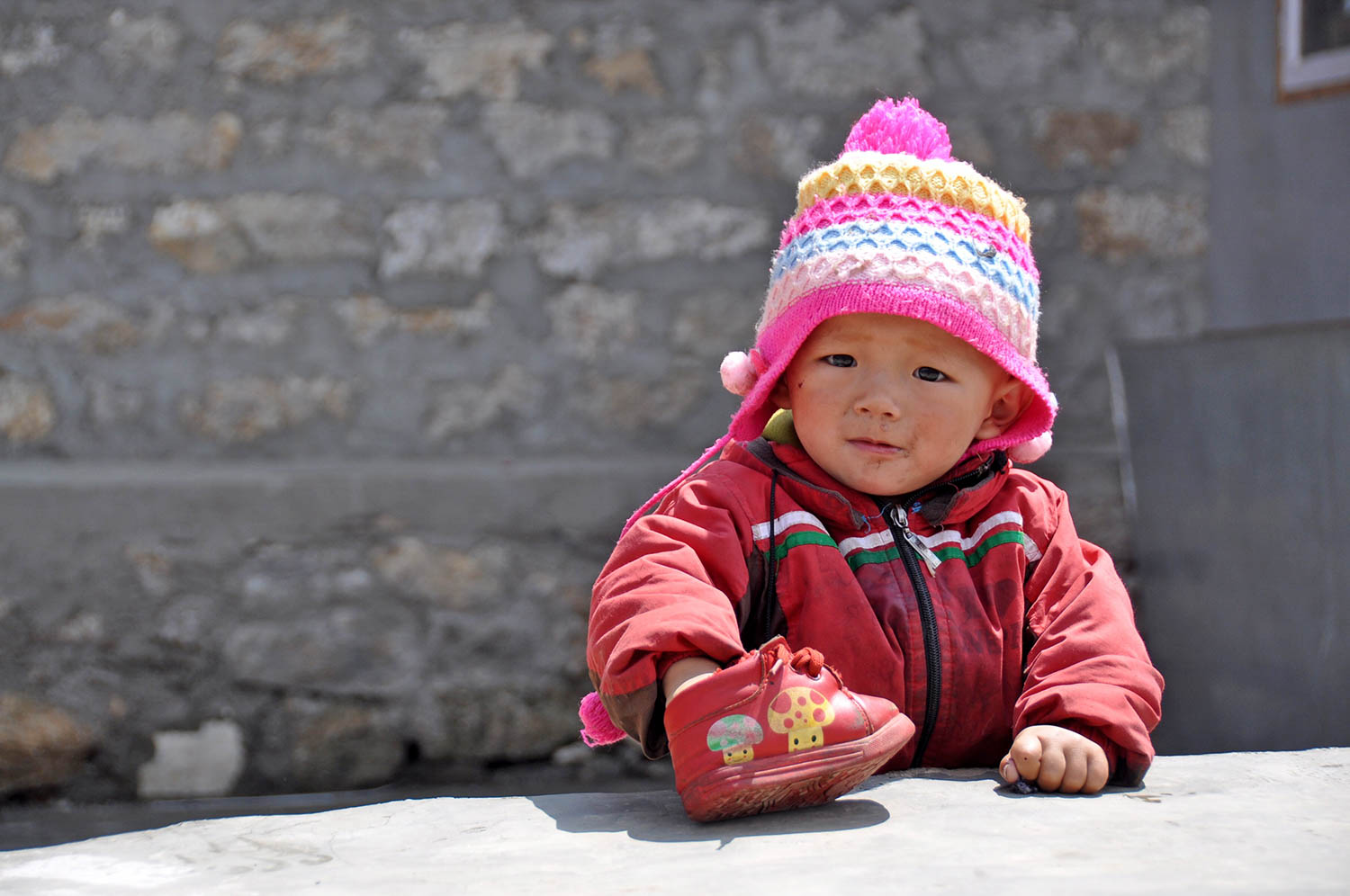 尼泊尔的孩子