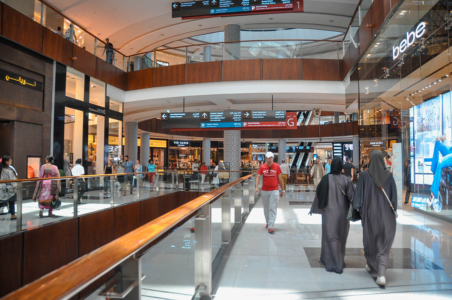 迪拜的廉价购物中心