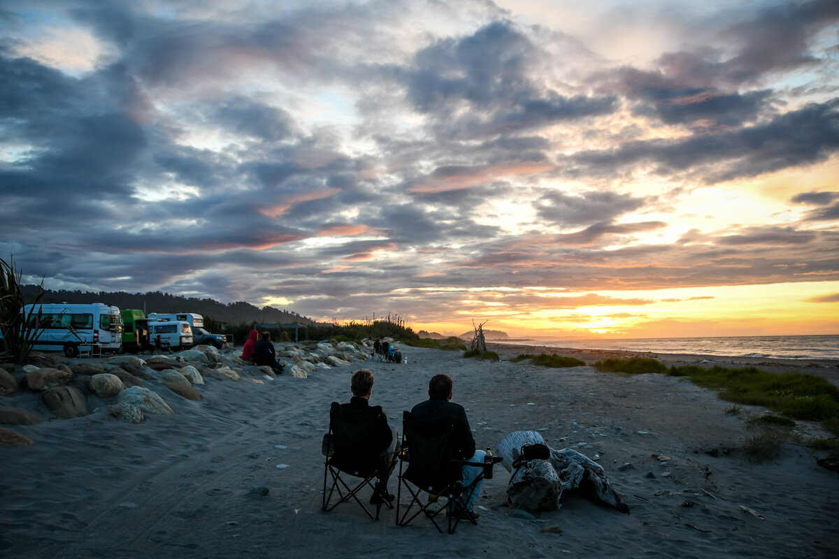 新西兰Campsites: Ross Beach Top 10 Holiday Park