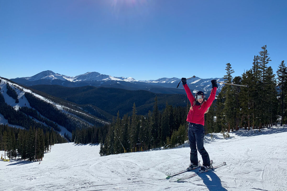 我们的编辑阿曼达在基石滑雪场度过了美好的一天
