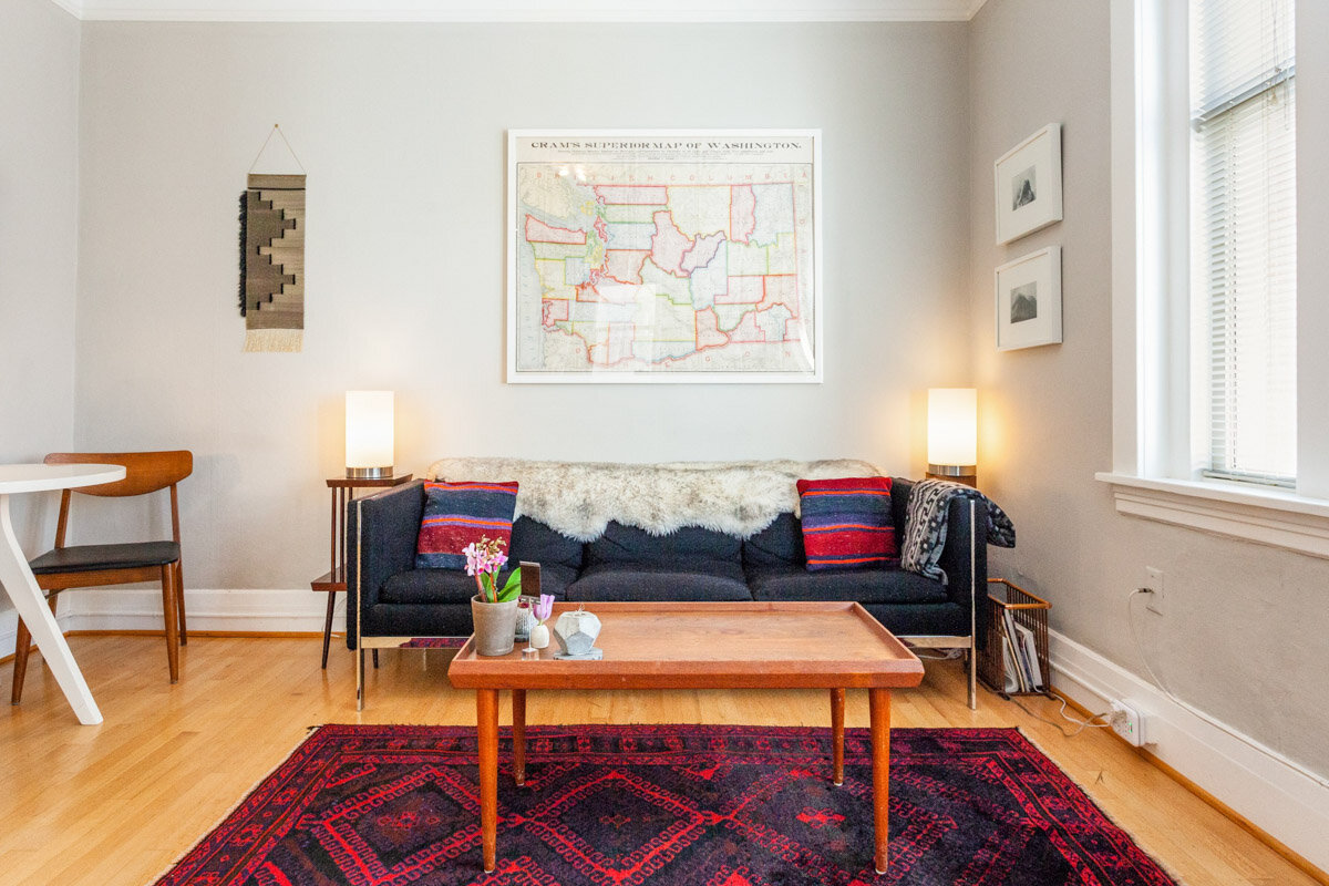 西雅图:Airbnb Capitol Hill高级工作室|图片来源:Airbnb