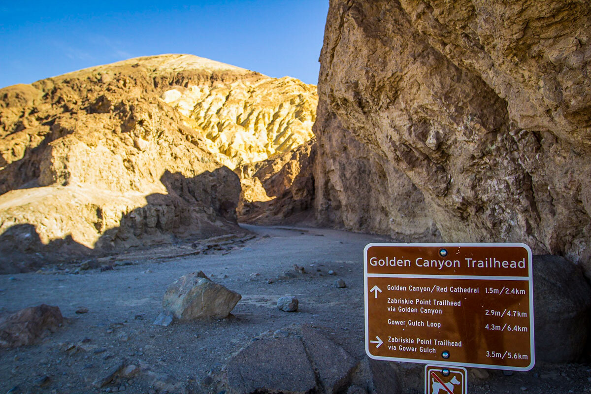 拉斯维加斯到死亡谷一日游|黄金峡谷