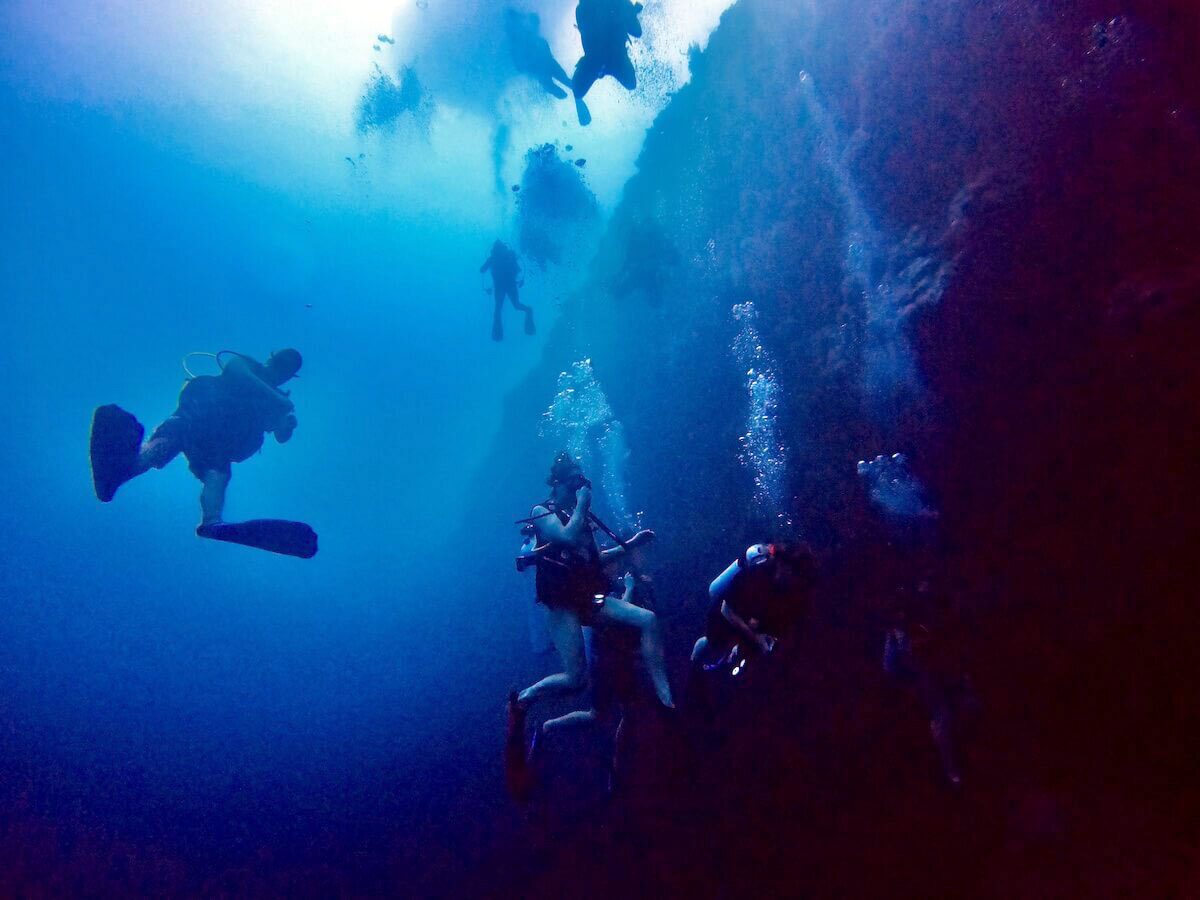 伯利兹大蓝洞潜水|