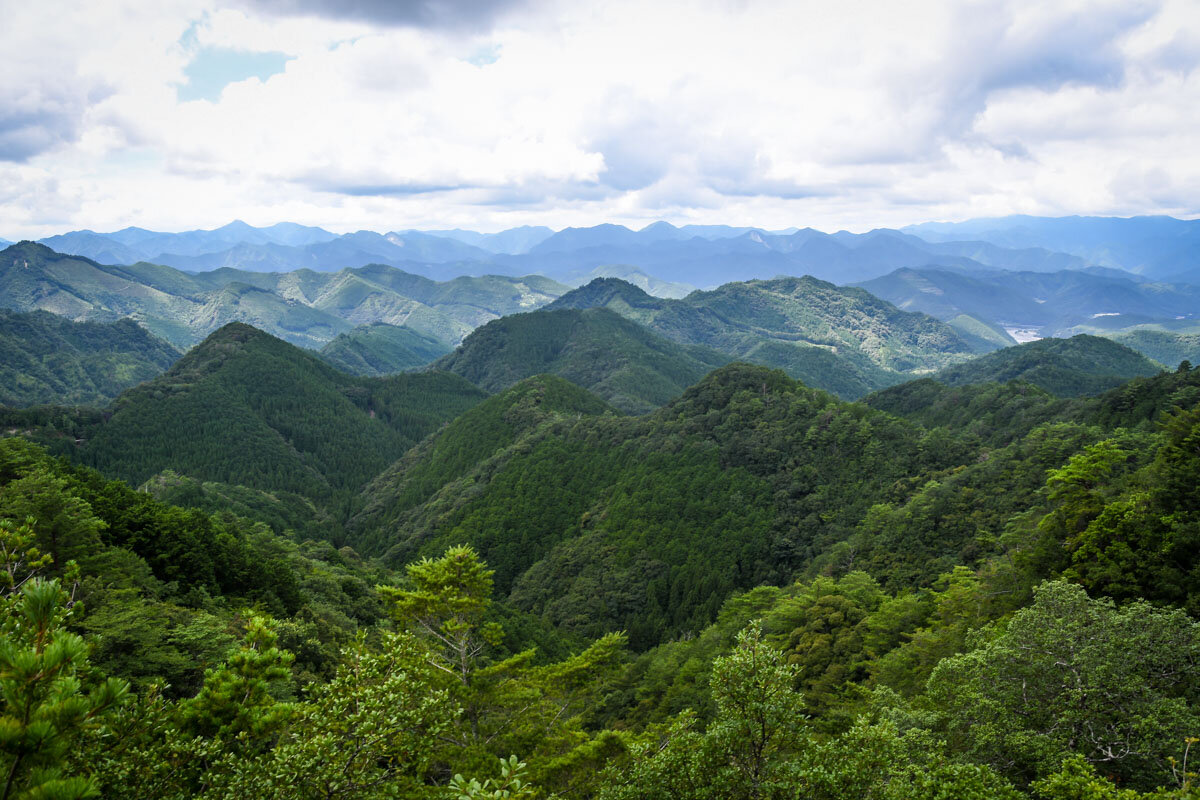 熊野Kodo Trail Hyakken-gura视点