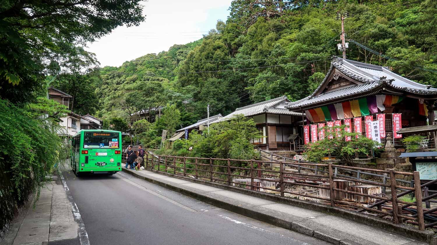 熊野古道城市间的步道巴士