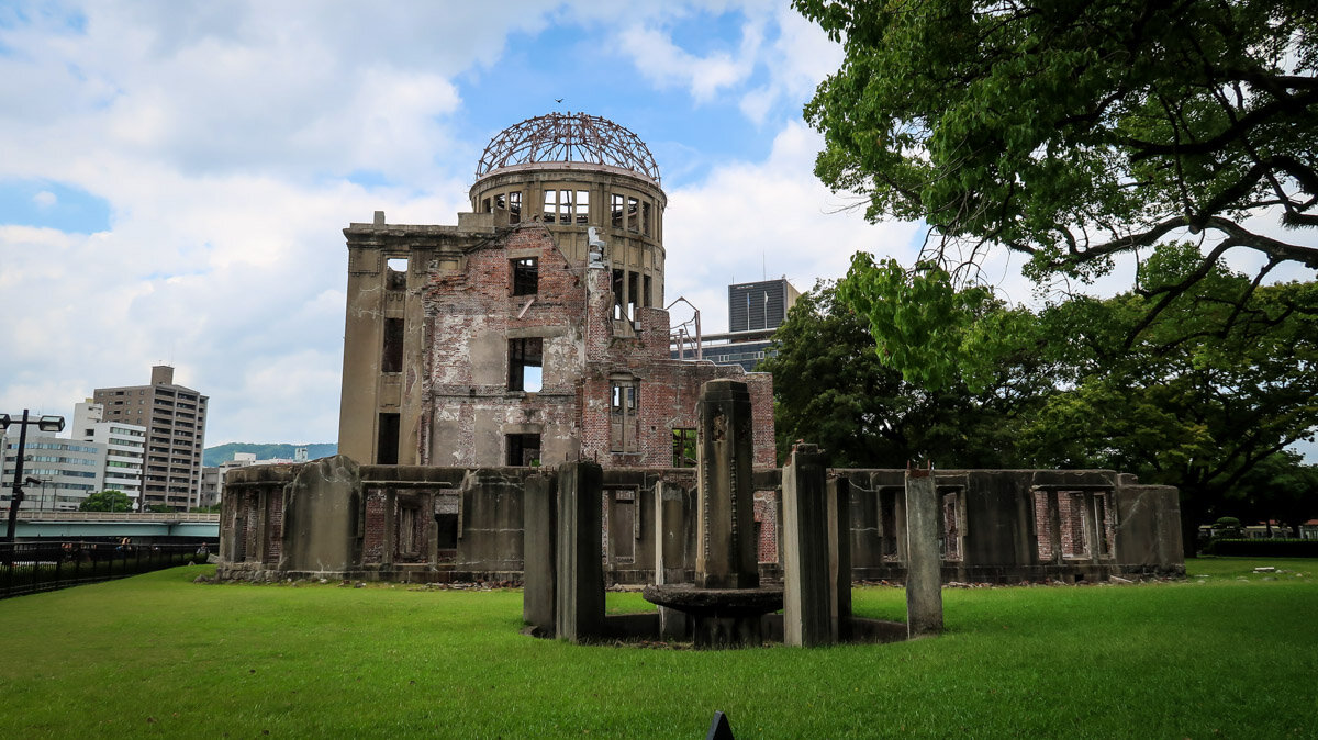日本大阪必做之事广岛原子弹爆炸圆顶一日游
