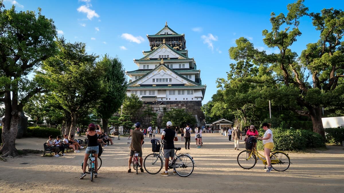 在大阪要做的事租一辆自行车
