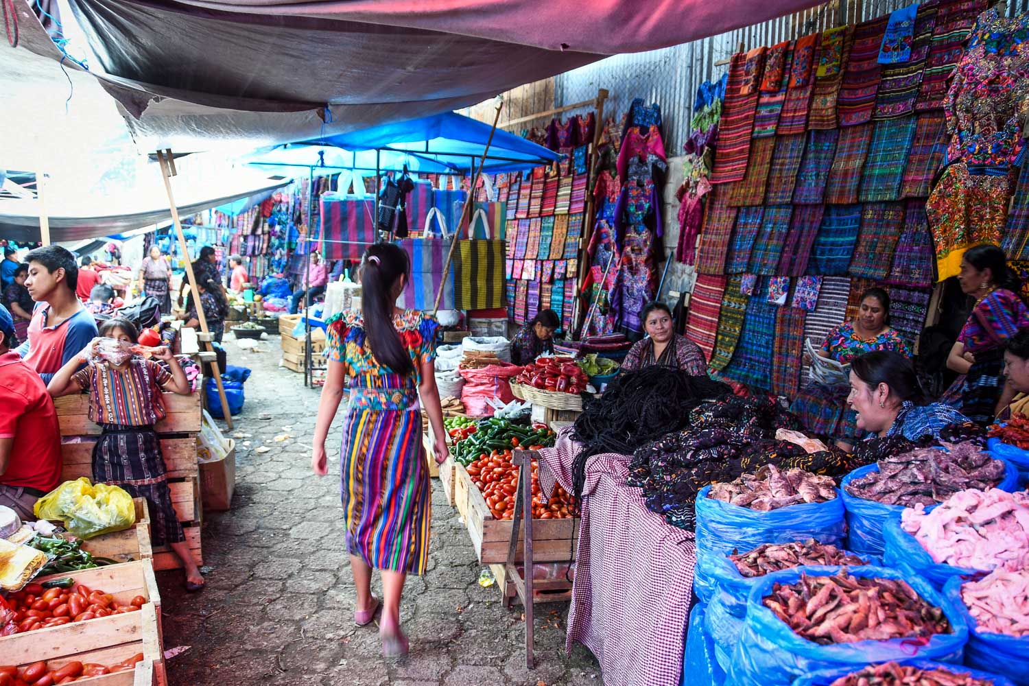 阿蒂特兰湖必做之事:Chichicastenago市场
