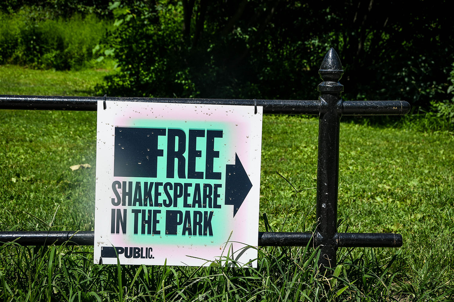 便宜的纽约公园里的莎士比亚
