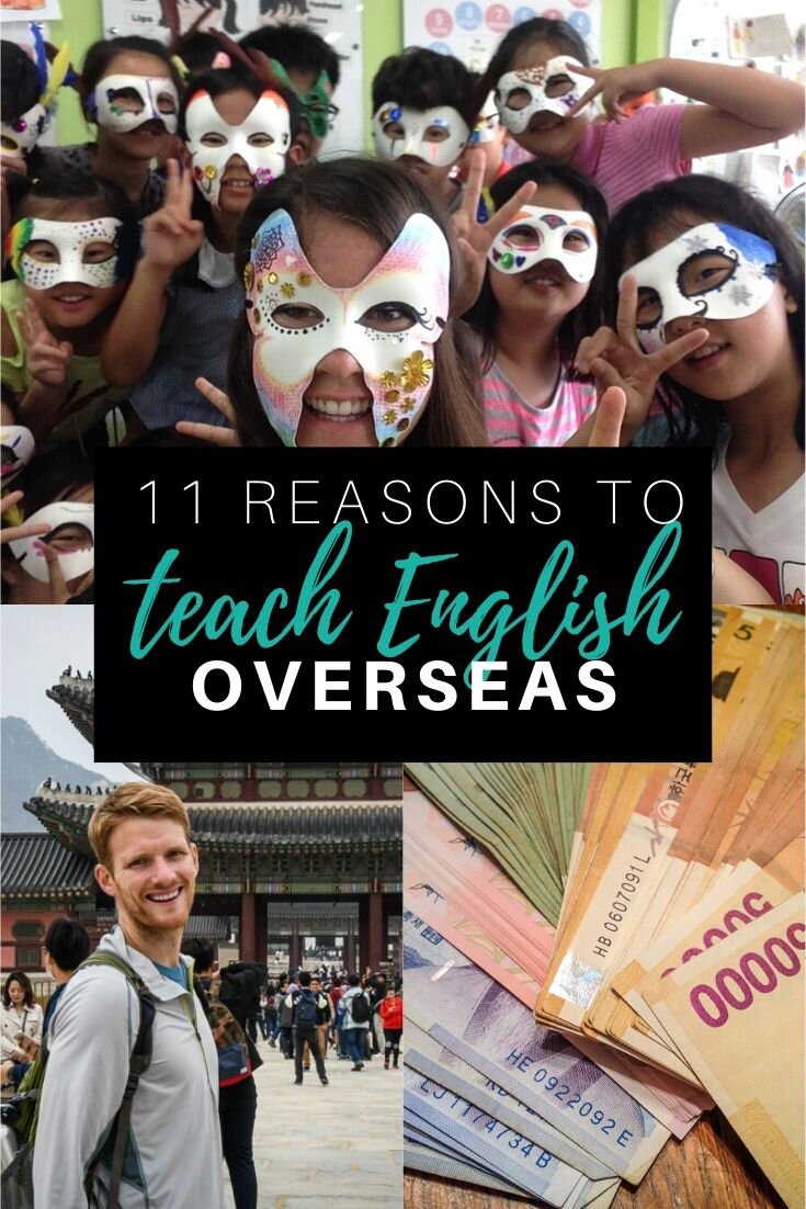 为什么要出国教英语