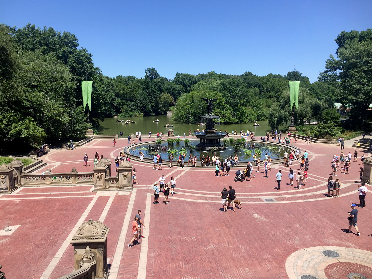在纽约中央公园贝塞斯达喷泉要做的事