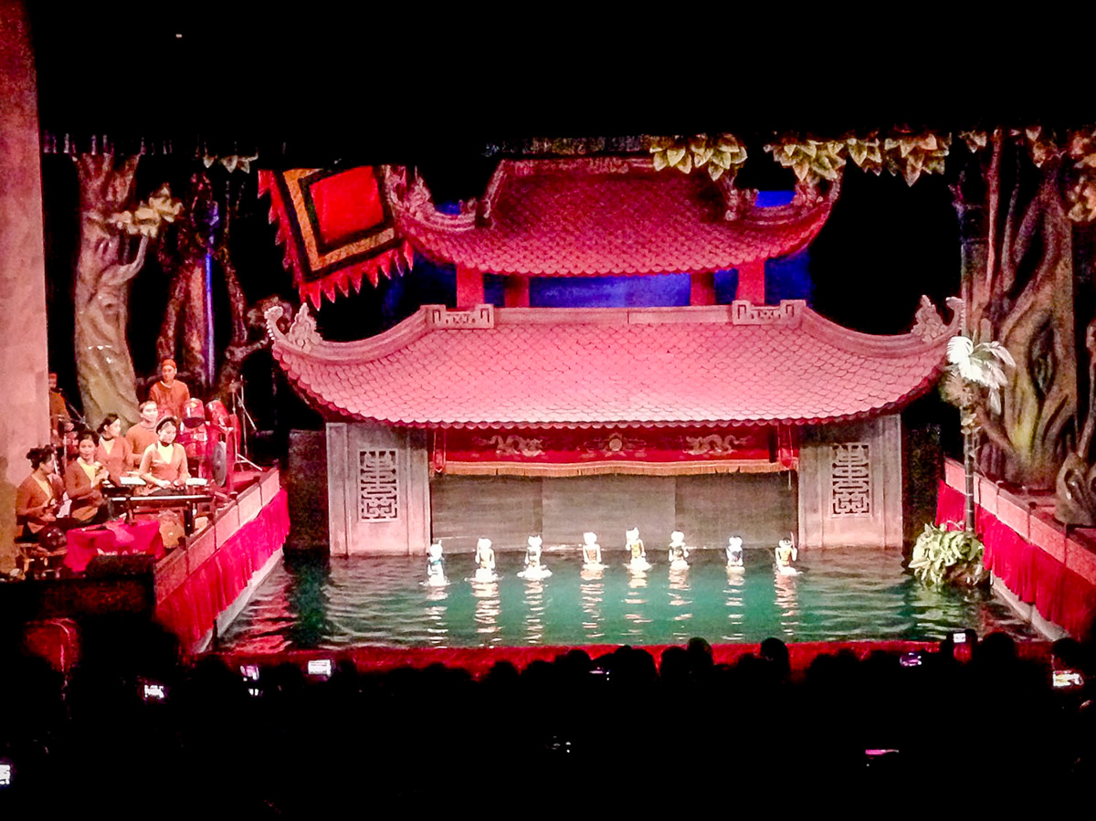 在河内要做的事情|水上木偶剧院越南河内