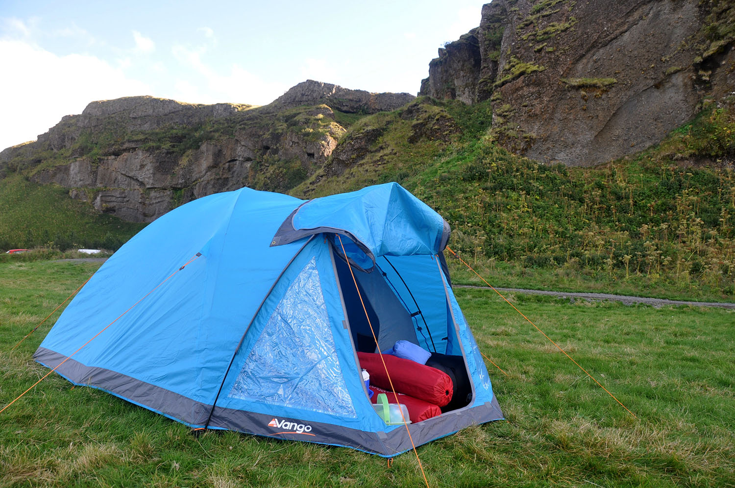 帐篷冰岛露营设备