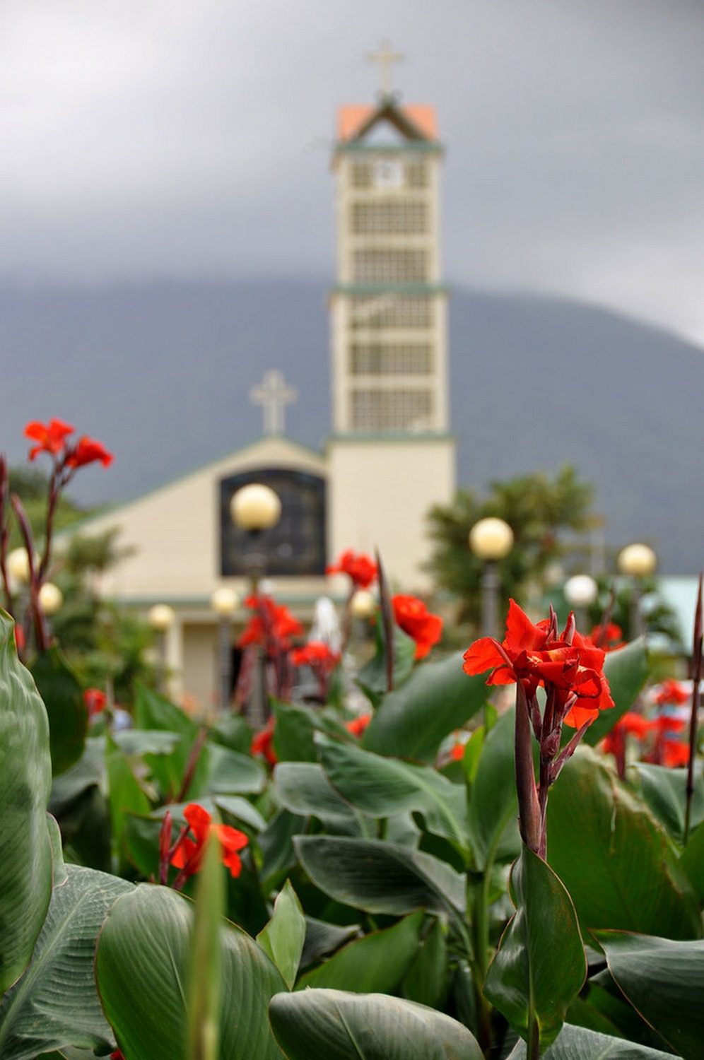 Arenal哥斯达黎加教堂摄影技巧