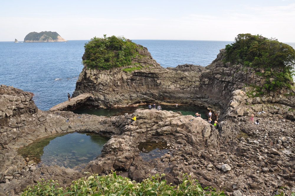 济州岛韩国游泳洞
