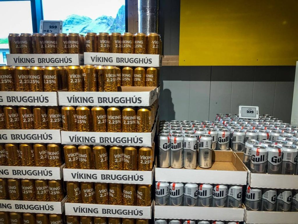 Iceland groceries | Warning about buying beer