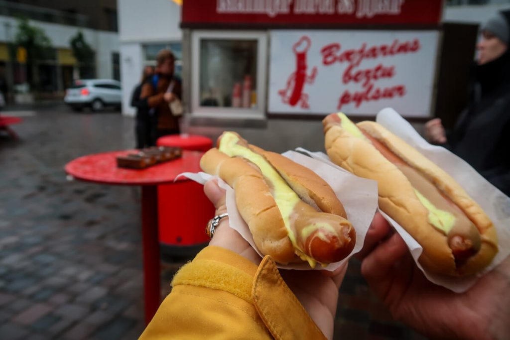 冰岛ic hot dog