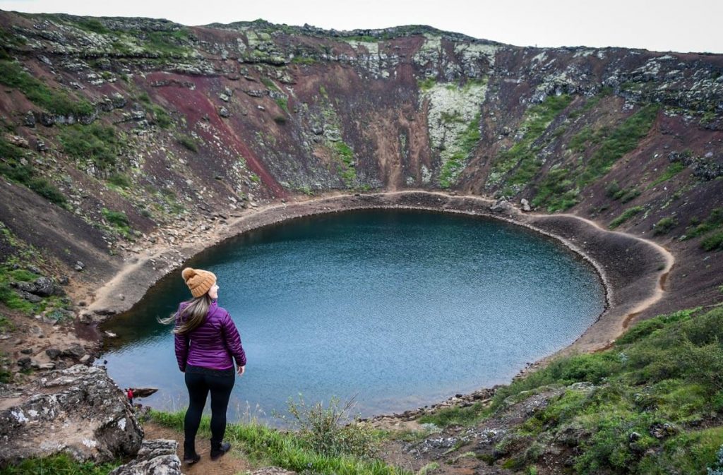 冰岛黄金圈Kerið陨石坑