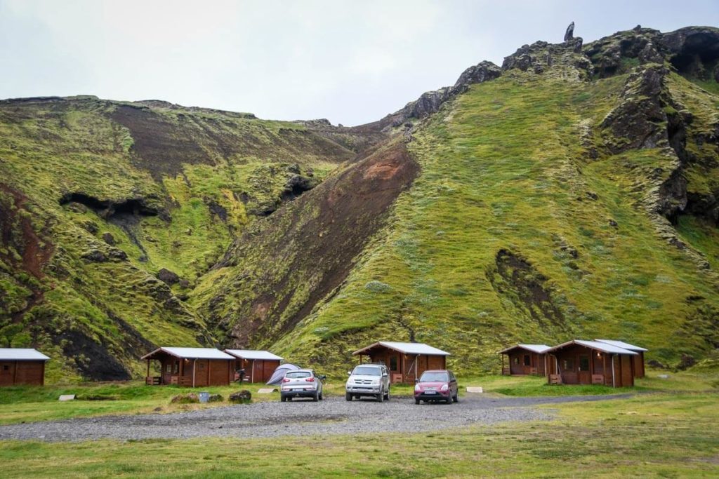 冰岛露营地