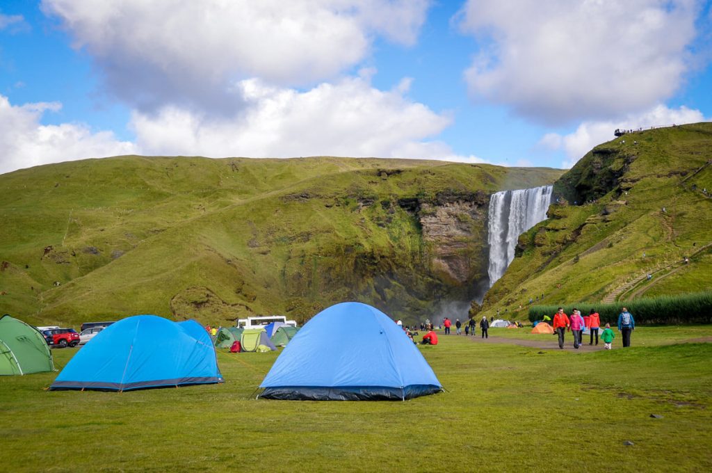 冰岛Skogar露营地