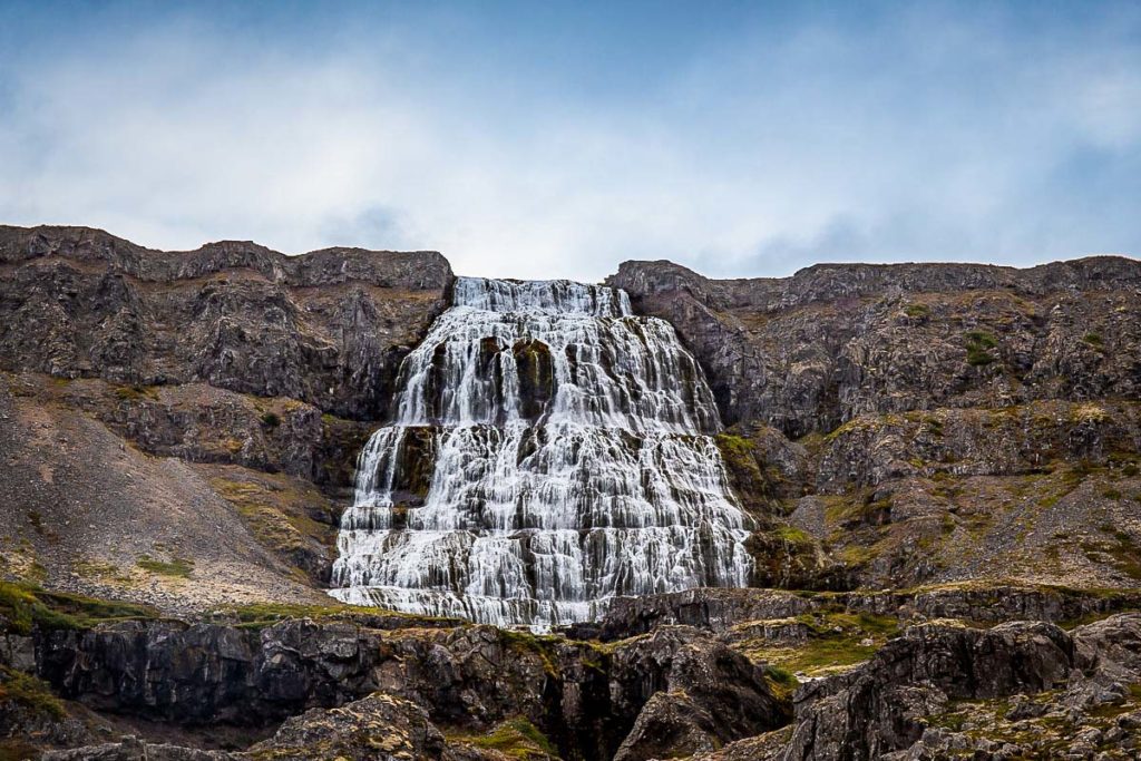 冰岛Dynjandi瀑布