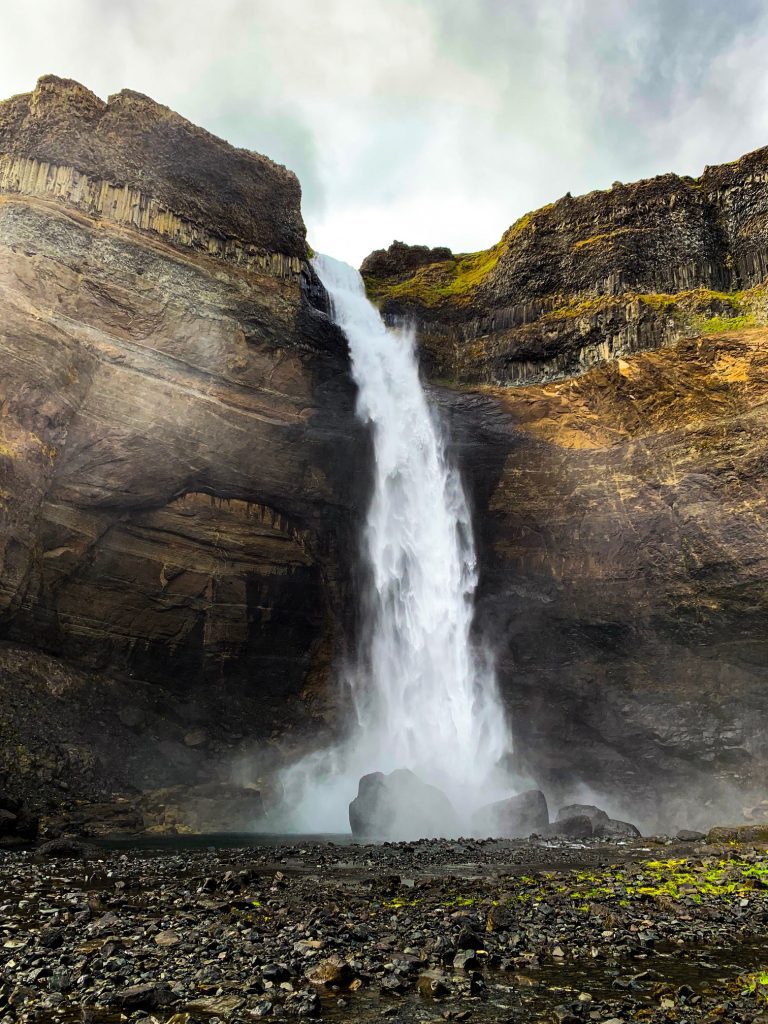 冰岛Haifass瀑布