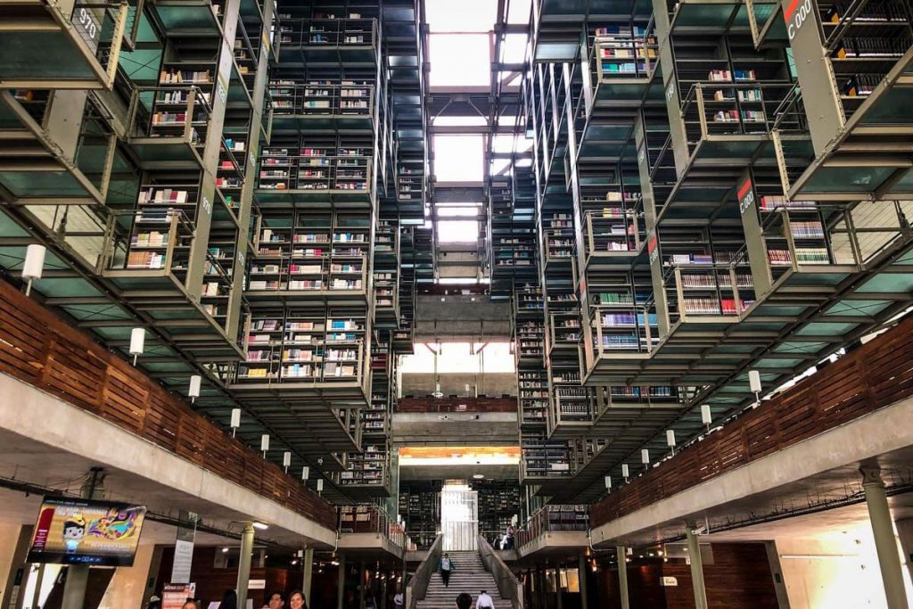 墨西哥城Vasconcelos公共图书馆
