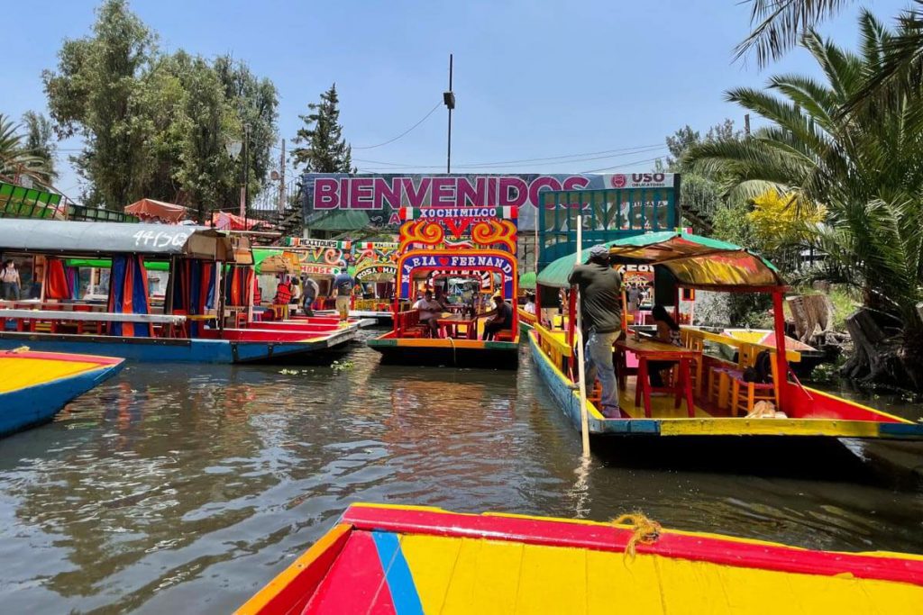 Xochimilco墨西哥城