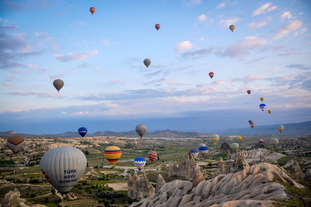 卡帕多西亚热气球土耳其