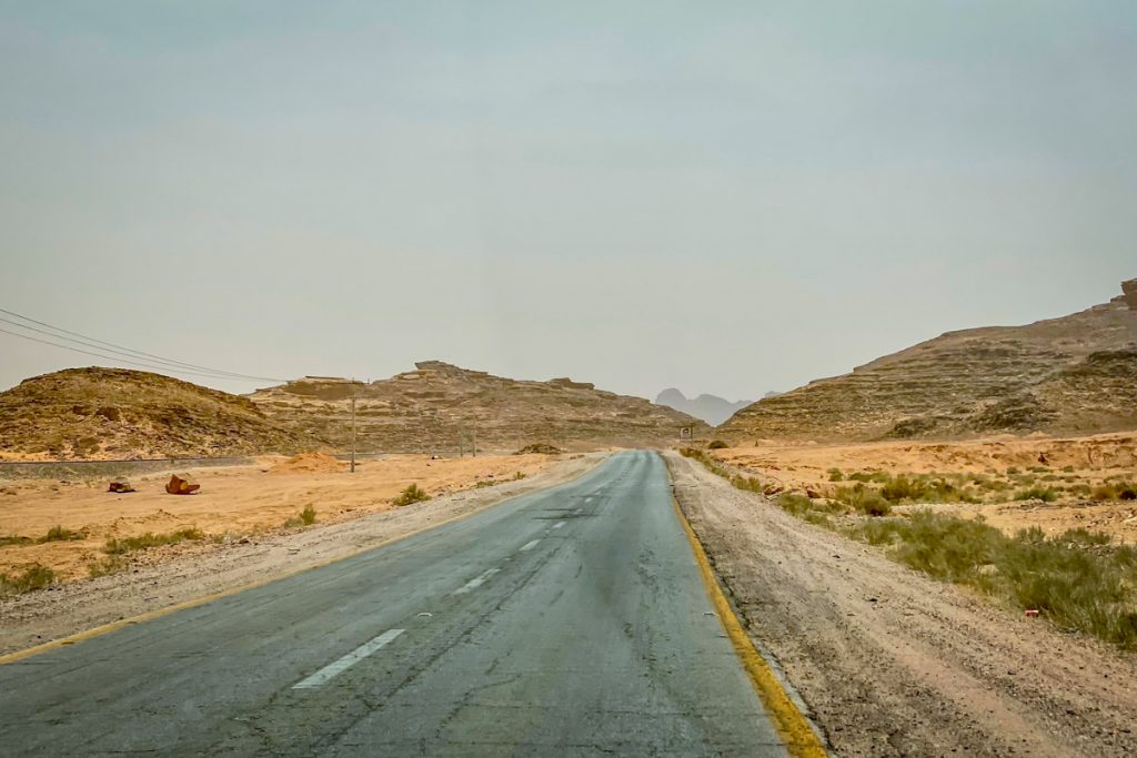 道路在约旦
