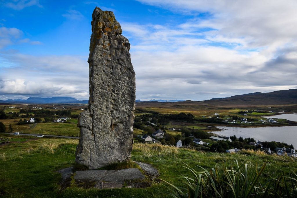 苏格兰斯凯的Duirinish Stone岛