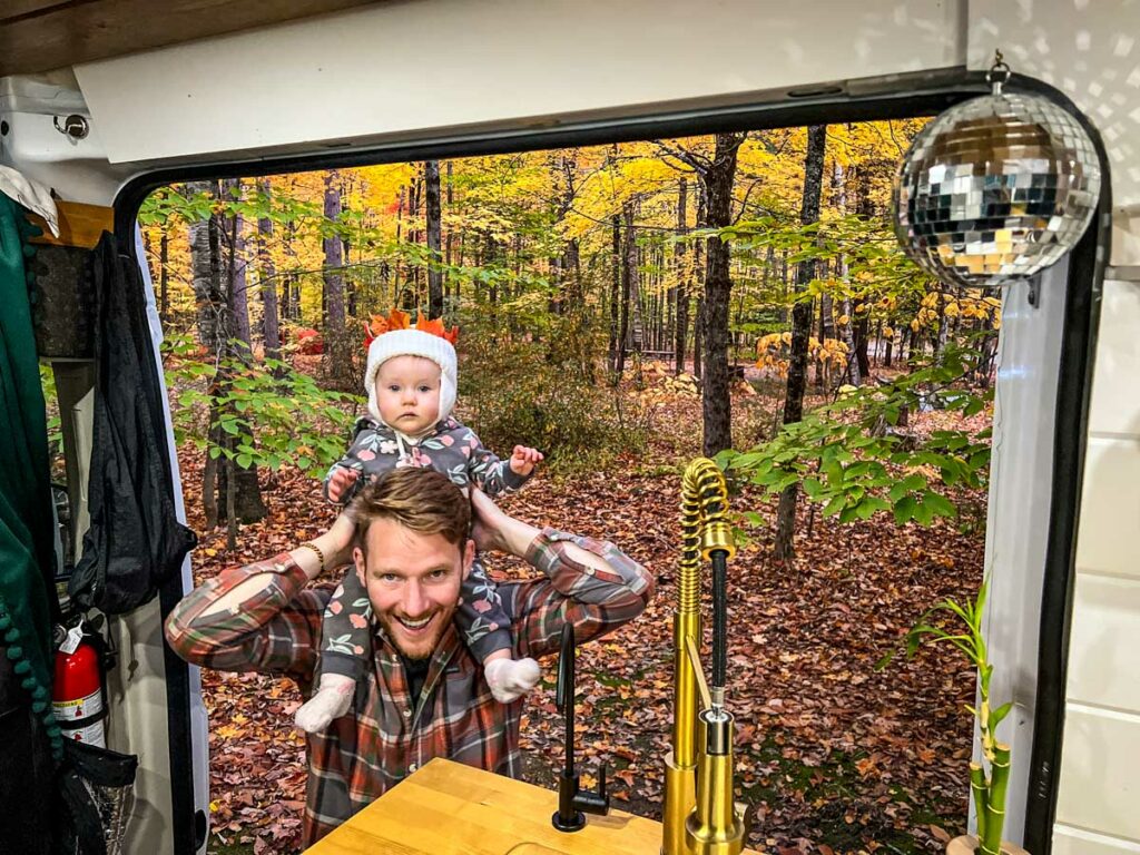 秋天和宝宝一起DIY露营车ProMaster