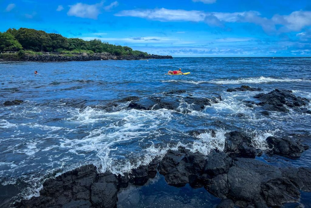 Punalu'u Black Sand Beach Hawaii Big Island