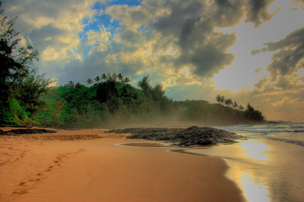 秘密海滩考艾岛(维基百科)