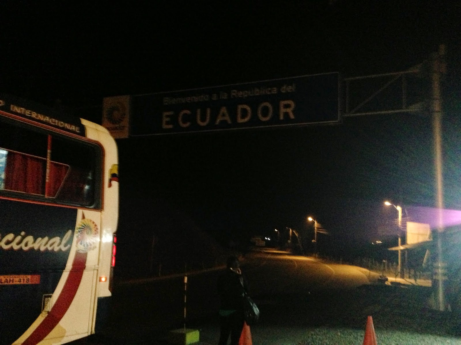 厄瓜多尔至秘鲁边境标志